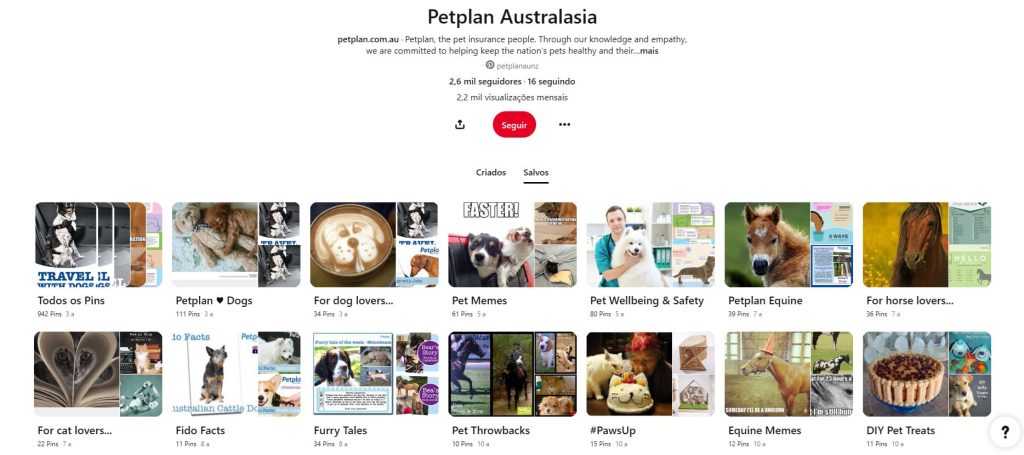 Pinterest Petplan Australasia